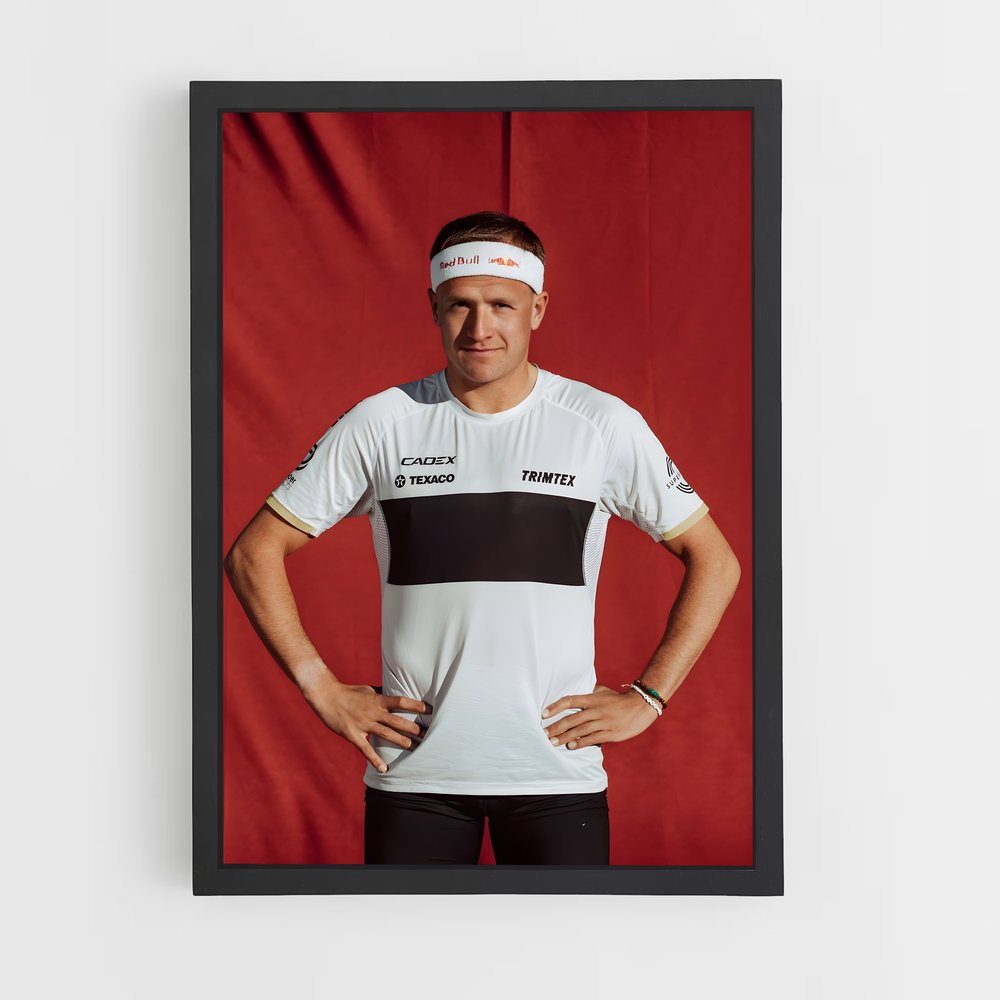 Poster Kristian de blummenfelt – affiche Athlétisme (vue 2)